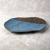 irregular plate tray blue