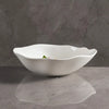 Glossy big white bowl