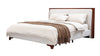 Okayama - King Size Wood & Fabric Bed