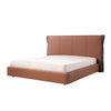 Tokushima - King & Queen Size Wood & Genuine Leather Bed