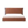 Tokushima - King & Queen Size Wood & Genuine Leather Bed