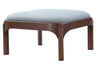 ALISA - Luxury Solid Wood and Fabric Bench and Stool Stool