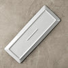 Oblong-plate white