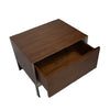Saga - King & Queen Size Wood & Genuine Leather Bed