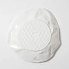 Irregular white plate