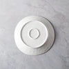 irregular white plate