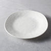 irregular white plate