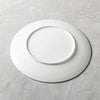 white round plate