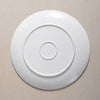 white round plate
