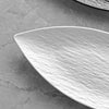 white palm leaf plate