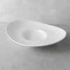 white soup plate unique