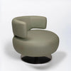 Laurette Rich Green Leather Individual Sofa