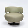 Laurette Rich Green Leather Individual Sofa