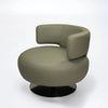 Laurette Rich Green Leather Individual Sofa