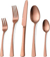 rosegold cutlery