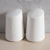 White shaker set with toothpick holder