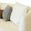 Niigata - White Fabric Sofa