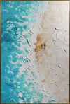Ocean Horizon 3D Printed Relief Art