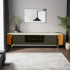 Orenda - Rectangle Round Edged TV Stand with Storage