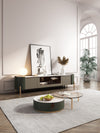 Asteria- Round Wooden Nesting Coffee Table With Storage