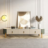 Saudade - Round Edged Short TV Stand with Storage