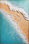 Ocean Bliss 3D Printed Relief Art
