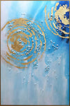 Artistic 3D Printed Modern Relief Canvas