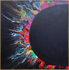 3D Colorful Blooms Wall Art