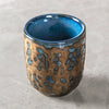 Blue and gold cup