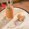 Brown Leather Bottle