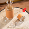 Brown Leather Glass