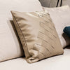 Bamboo Patterned Leather Cushion