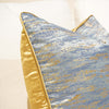 Blue Splashed Sofa Pillow