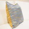Linen Blue Pillow Cover