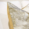 Gold Splashed Pillow Cover