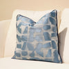 Sky Blue Color Imprinted Cushion