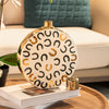Chic Half-Moon Ceramic Decor Jar
