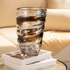 Handcrafted Glass Vase for Home Decor
