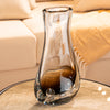 Brown Bubble Dropped Flower Vase