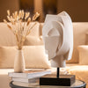 Nordic Elegance Abstract Head sculpture