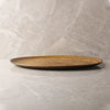 Brown oval platter
