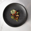 black plate