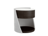 MITIAMO - Wood Round Bed Side Table set