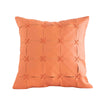 Orange Cross Woven Cushion Cover
