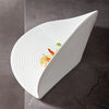 Creative food art plate white