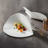 Creative food art plate white