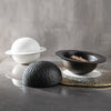 round bowl white soup set