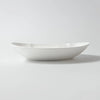 White oval bowls