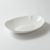 White oval bowls