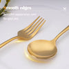 Gold utensils